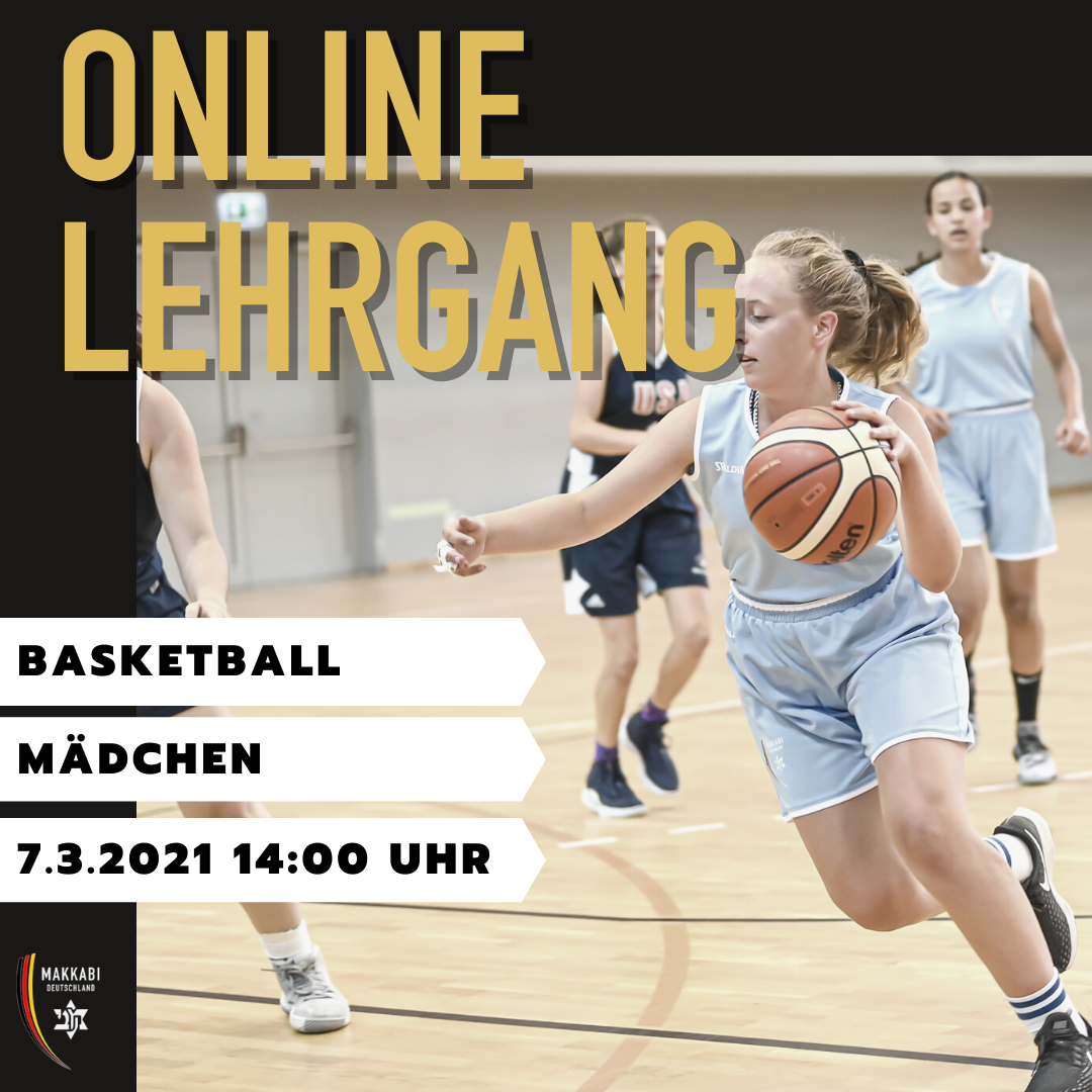 Online Lehrgang Basketball Mädchen