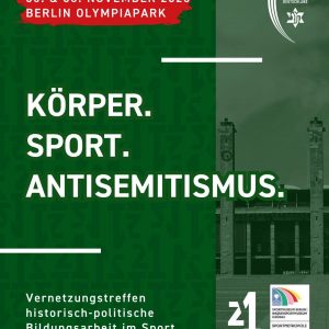 Flyer zum Vernetzungstreffen von Zusammen1 am 5. und 6. November 2026 im Berliner Olympiapark